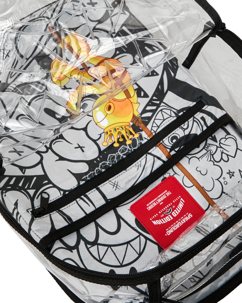 CLEAR DLX BACKPACK - ASTROMANE SKY WRITER