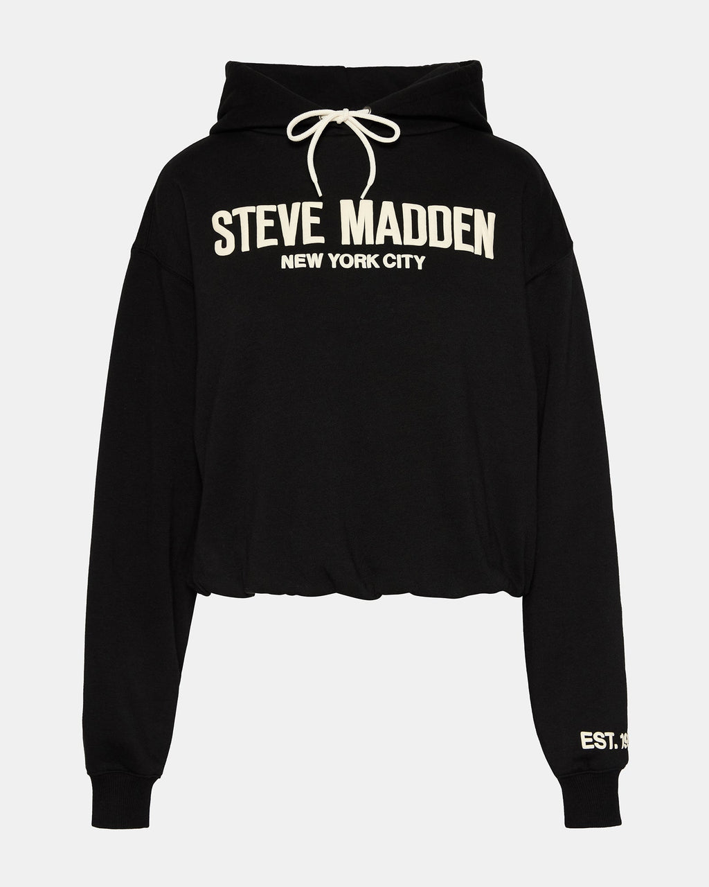 SM LOGO HOODIE BLACK