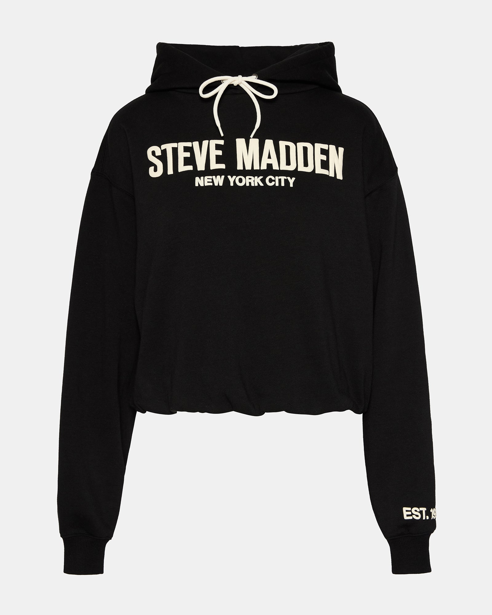 SM LOGO HOODIE BLACK