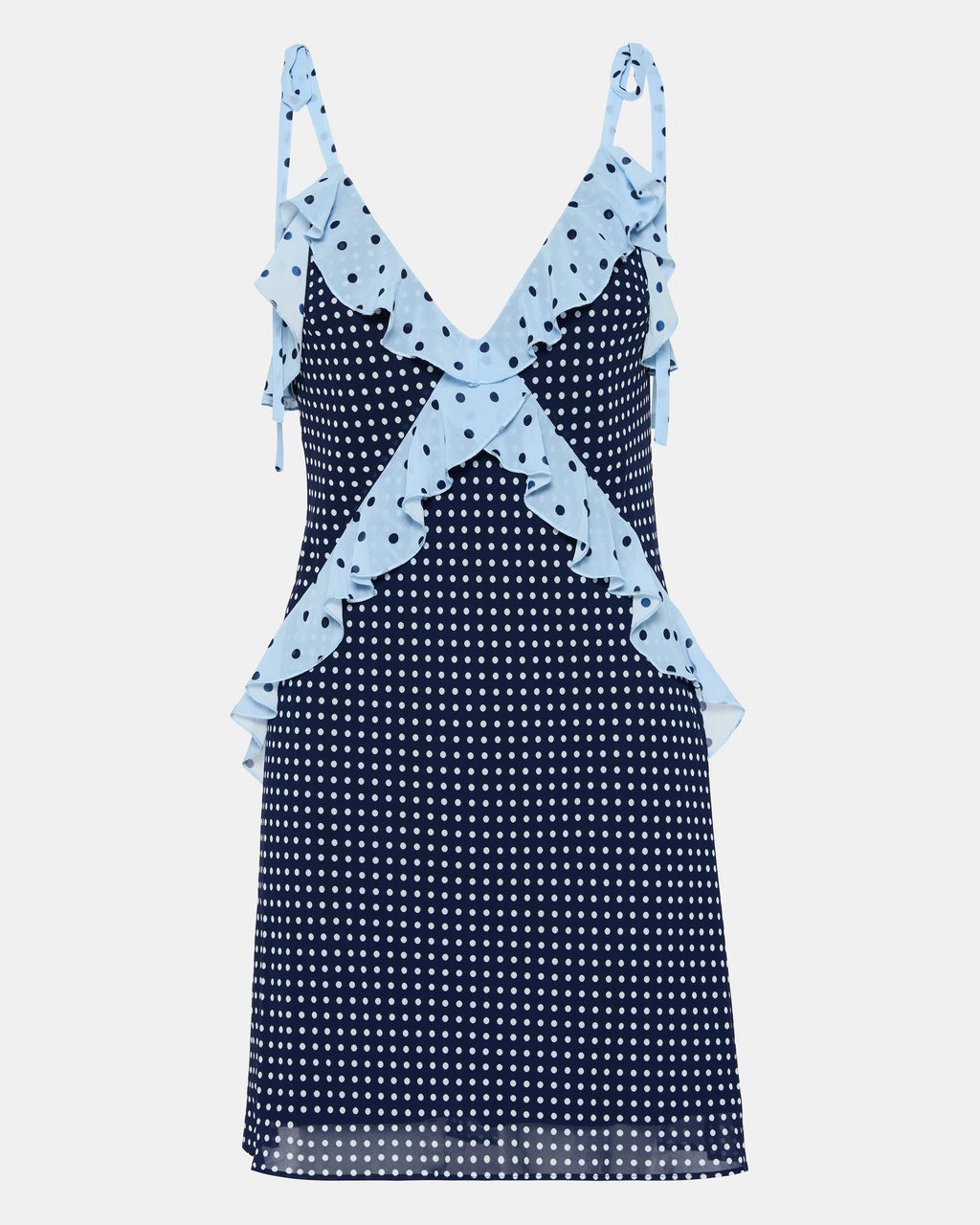 ADALINA MINI DRESS VINTAGE NAVY