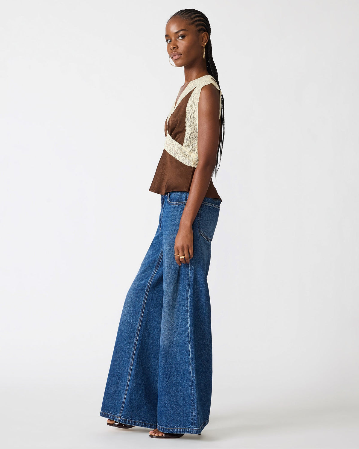 ELINOR TOP DARK ESPRESSO
