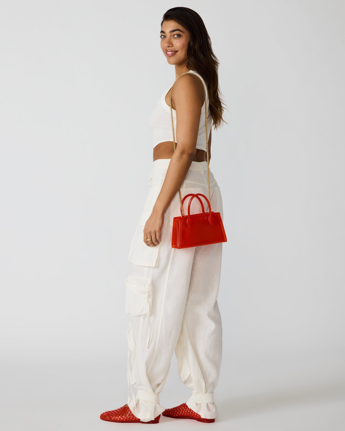 PEACH JELLY BAG RED