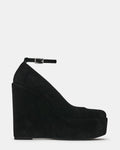 CRUSSI BLACK SUEDE