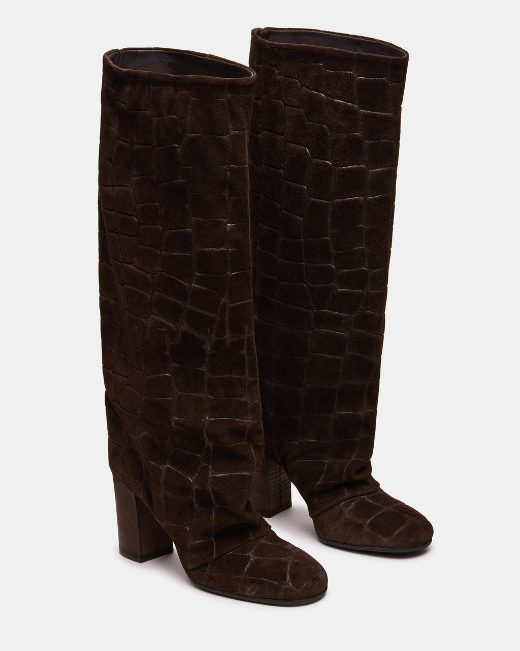 DELIA DARK BROWN SUEDE