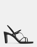 VINETIA BLACK LEATHER