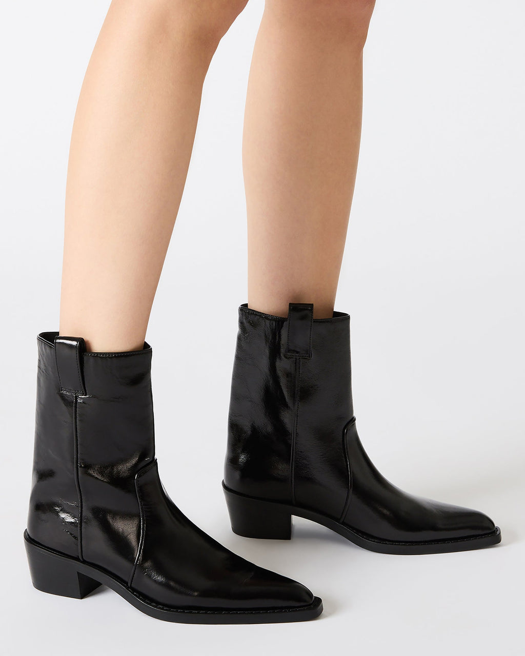 VINNY BLACK LEATHER